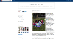 Desktop Screenshot of frugalmama31.blogspot.com