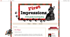 Desktop Screenshot of firstimpressions34.blogspot.com