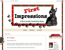 Tablet Screenshot of firstimpressions34.blogspot.com
