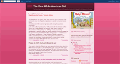 Desktop Screenshot of americangirlsview.blogspot.com