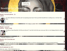 Tablet Screenshot of brooklyngirlchronicles.blogspot.com