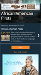 Mobile Screenshot of africanamericanfirsts.blogspot.com