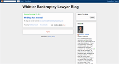 Desktop Screenshot of bankruptcylawyerwhittier.blogspot.com