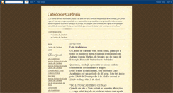 Desktop Screenshot of cabidodecardeais.blogspot.com