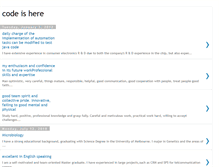 Tablet Screenshot of mycodeandsomething.blogspot.com