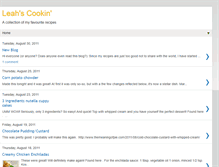 Tablet Screenshot of leahscookin.blogspot.com