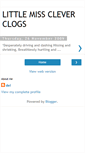 Mobile Screenshot of del-littlemisscleverclogs.blogspot.com