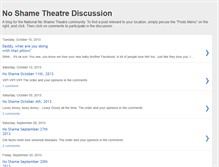 Tablet Screenshot of noshametheatre.blogspot.com