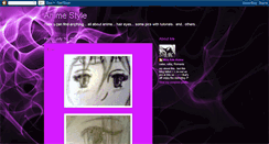 Desktop Screenshot of animestylebymissadeanime.blogspot.com