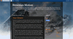 Desktop Screenshot of brownianmotion2.blogspot.com
