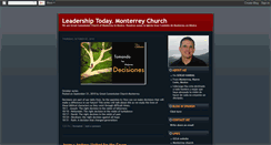 Desktop Screenshot of leadership-today.blogspot.com