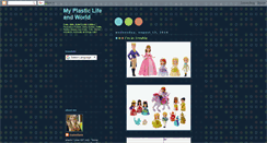 Desktop Screenshot of myplasticlifeandworld.blogspot.com