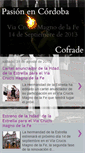 Mobile Screenshot of cordobacofrade.blogspot.com