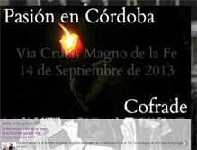 Tablet Screenshot of cordobacofrade.blogspot.com