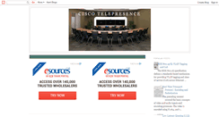 Desktop Screenshot of cisco-telepresence.blogspot.com