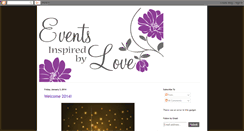 Desktop Screenshot of eventsinspiredbylove.blogspot.com