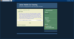 Desktop Screenshot of jamesmobilecarcleaning.blogspot.com