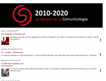 Tablet Screenshot of comunicologia.blogspot.com