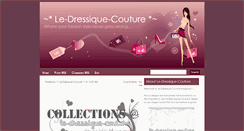 Desktop Screenshot of le-dressique-couture.blogspot.com