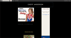 Desktop Screenshot of cheffanderson.blogspot.com