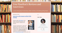 Desktop Screenshot of lisahaseltonsreviewsandinterviews.blogspot.com