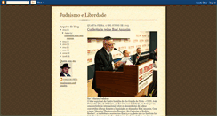 Desktop Screenshot of judaismoeliberdade.blogspot.com
