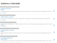Tablet Screenshot of judaismoeliberdade.blogspot.com