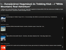 Tablet Screenshot of hegymaszas-dunaujvaros.blogspot.com