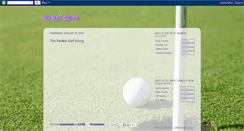 Desktop Screenshot of graciesingact-mygolfgame.blogspot.com