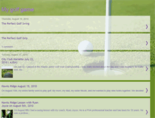 Tablet Screenshot of graciesingact-mygolfgame.blogspot.com