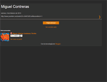 Tablet Screenshot of miguelcontreras.blogspot.com