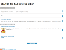 Tablet Screenshot of grupo4tic-tanicosdelsaber.blogspot.com