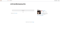 Desktop Screenshot of entrandonoassunto.blogspot.com