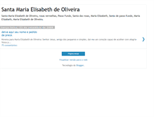 Tablet Screenshot of mariaelisabetholiveira.blogspot.com