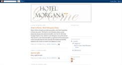 Desktop Screenshot of hotelmorganarome.blogspot.com