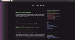 Desktop Screenshot of ironrail.blogspot.com
