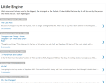 Tablet Screenshot of littleengineblog.blogspot.com