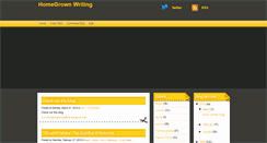 Desktop Screenshot of homegrownwriting.blogspot.com