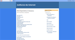 Desktop Screenshot of melhores-da-internet.blogspot.com
