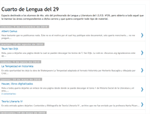 Tablet Screenshot of cuartodelenguadel29.blogspot.com