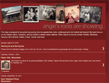 Tablet Screenshot of angiesrootsareshowing.blogspot.com