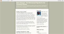 Desktop Screenshot of metromoment.blogspot.com