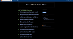 Desktop Screenshot of celebrita-nuda-free.blogspot.com