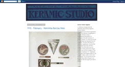 Desktop Screenshot of keramicstudiomagazine.blogspot.com