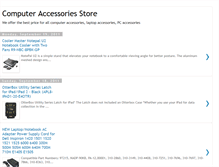 Tablet Screenshot of computeraccessories-store.blogspot.com