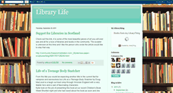 Desktop Screenshot of clplibrarylife.blogspot.com