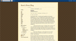 Desktop Screenshot of karasnewsblog.blogspot.com