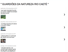 Tablet Screenshot of guardioesdanaturezariocaete.blogspot.com