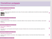Tablet Screenshot of kasvatusyhteisot.blogspot.com