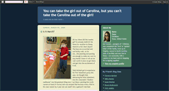 Desktop Screenshot of carolinagirlintexas.blogspot.com